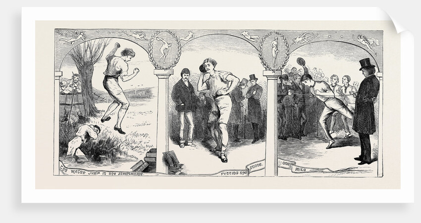 Athletic Sports at Oxford, 1870 by Anonymous