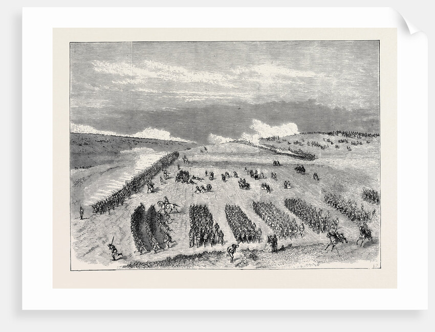 The Volunteer Review at Brighton: The Attack, 1870 by Anonymous