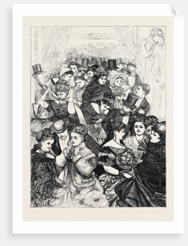 Staircase at the Opera, 1870 by Anonymous