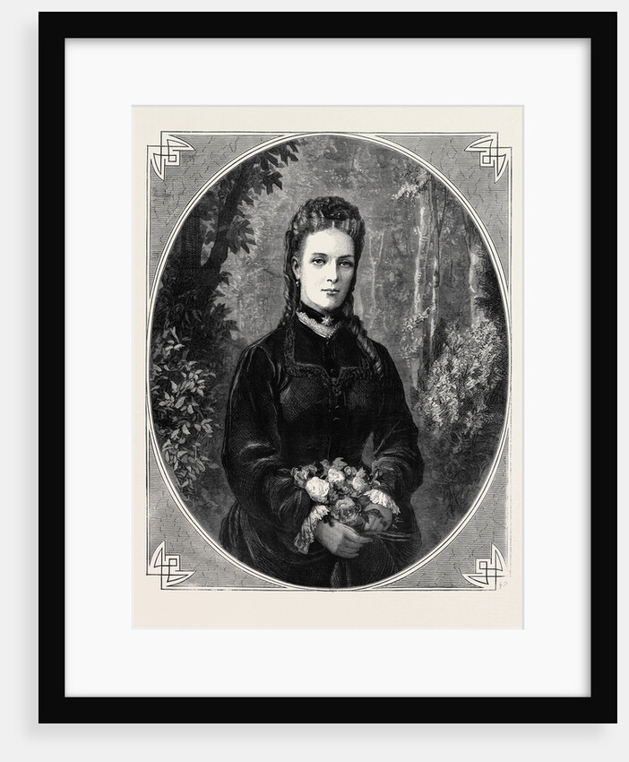 H.R.H. The Princess of Wales, 1870 by Anonymous
