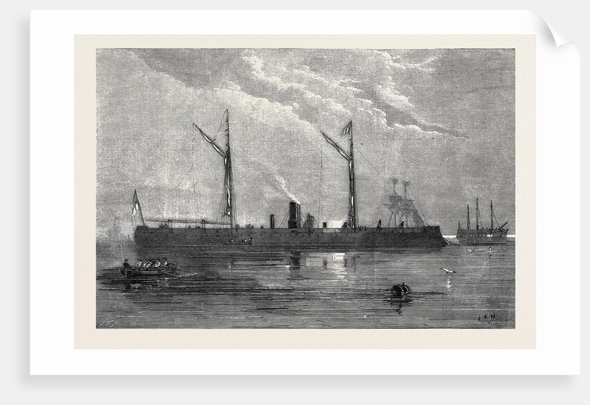 H.M. Ironclad Hotspur, 1870 by Anonymous