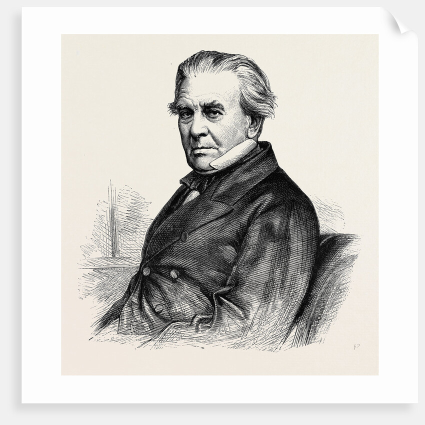 C.B. Vignoles, F.R.S., President of the Institution of Civil Engineers, 1870 by Anonymous