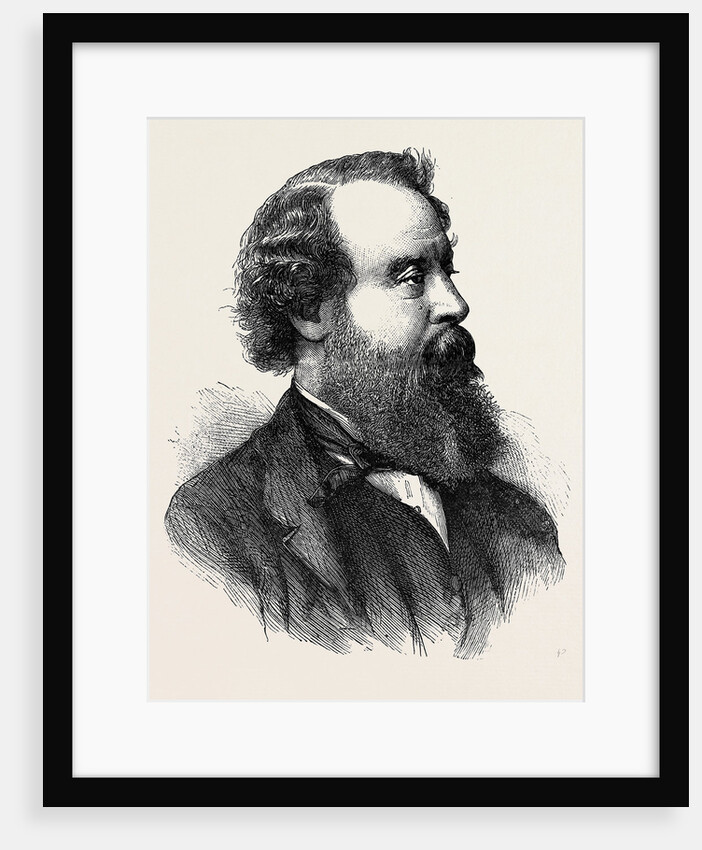 The Late Sir J. Simeon, M.P., 1870 by Anonymous