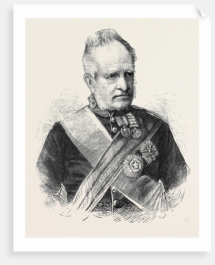 Field Marshal Sir G. Pollock, G.C.B., 1870 by Anonymous