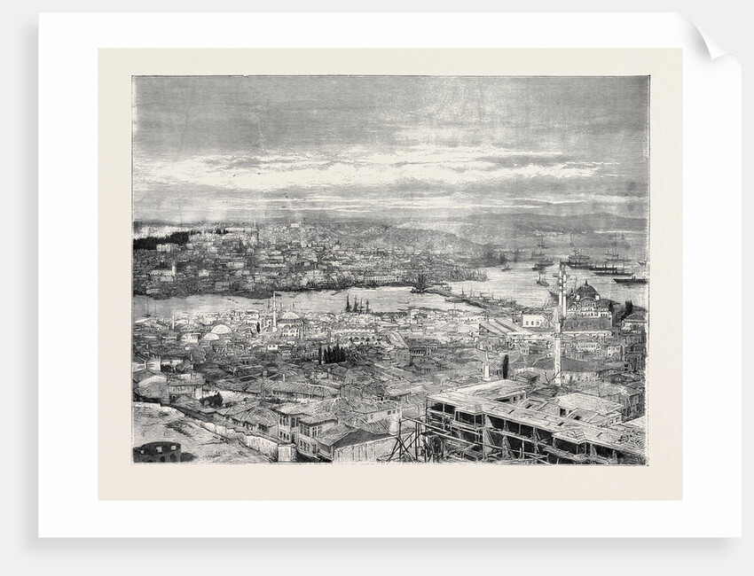 View of Constantinople and Pera, 1870 by Anonymous