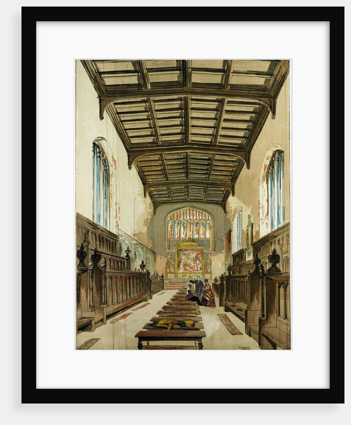 St. John's College Chapel Cambridge Cambridge University UK by Anonymous