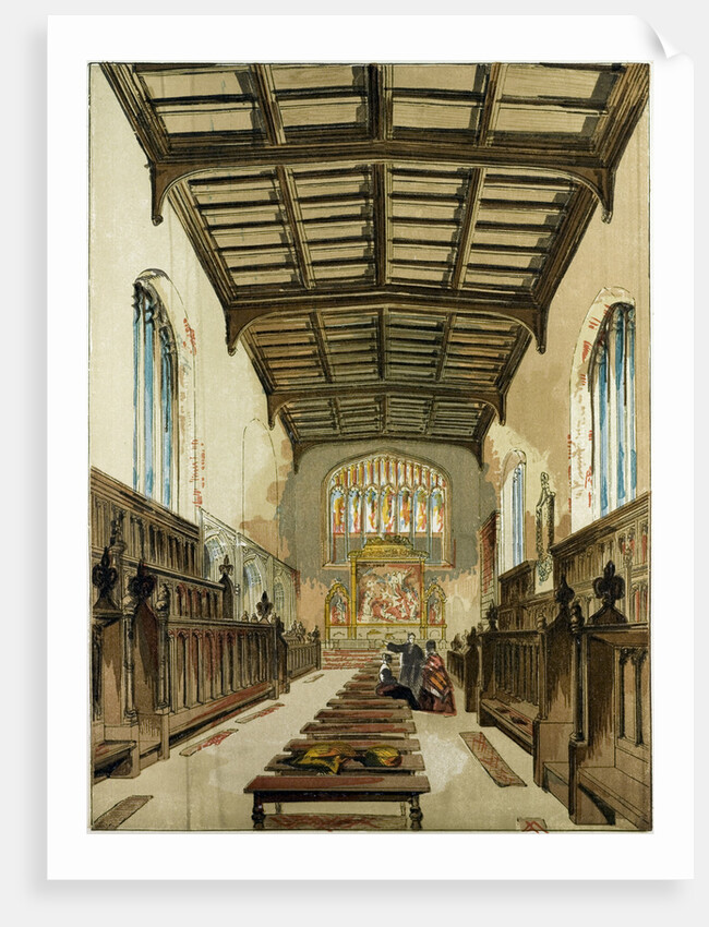 St. John's College Chapel Cambridge Cambridge University UK by Anonymous