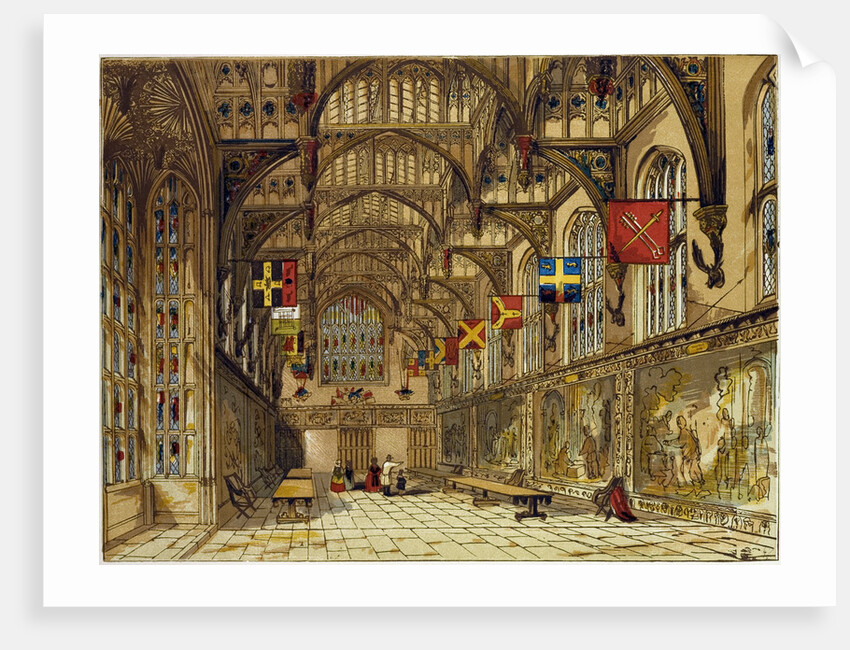 Wolsey's Hall Hampton Court UK by Anonymous