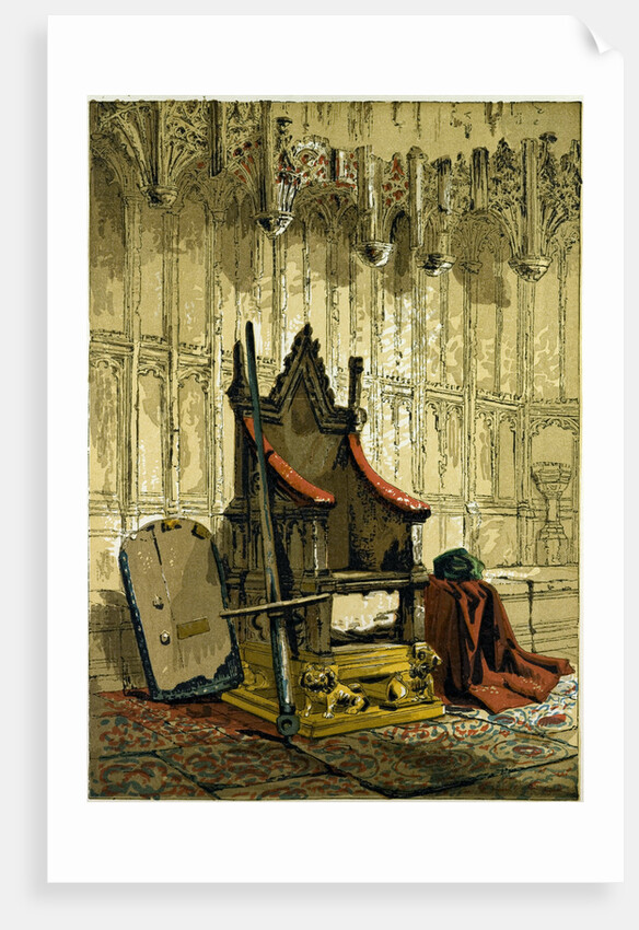 The Coronation Chair UK by Anonymous