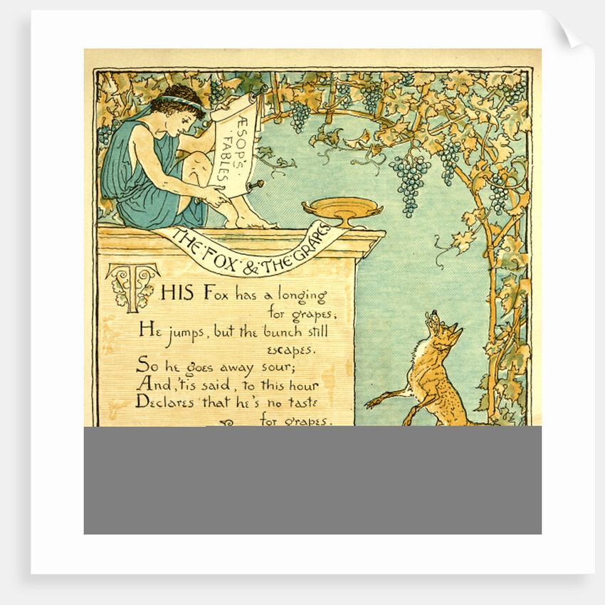 The Fox and the Grapes by Anonymous