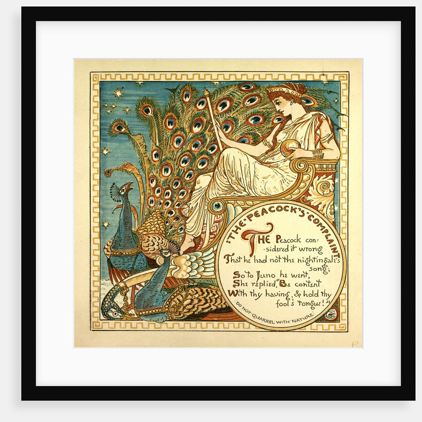 The Peacock's Complaint by Anonymous