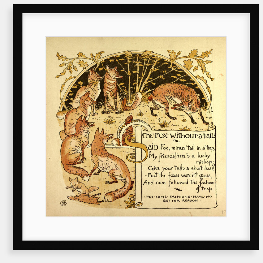 The Fox Without a Tail by Anonymous