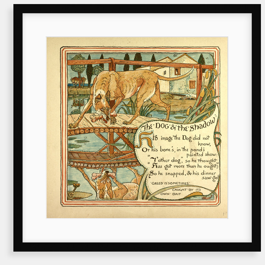 The Dog and the Shadow by Anonymous