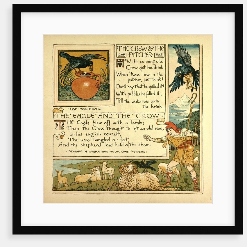 The Crow and the Pitcher the Eagle and the Crow by Anonymous