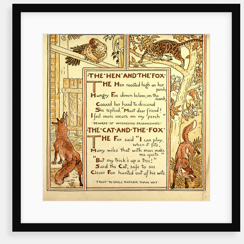 The Hen and the Fox the Cat and the Fox by Anonymous