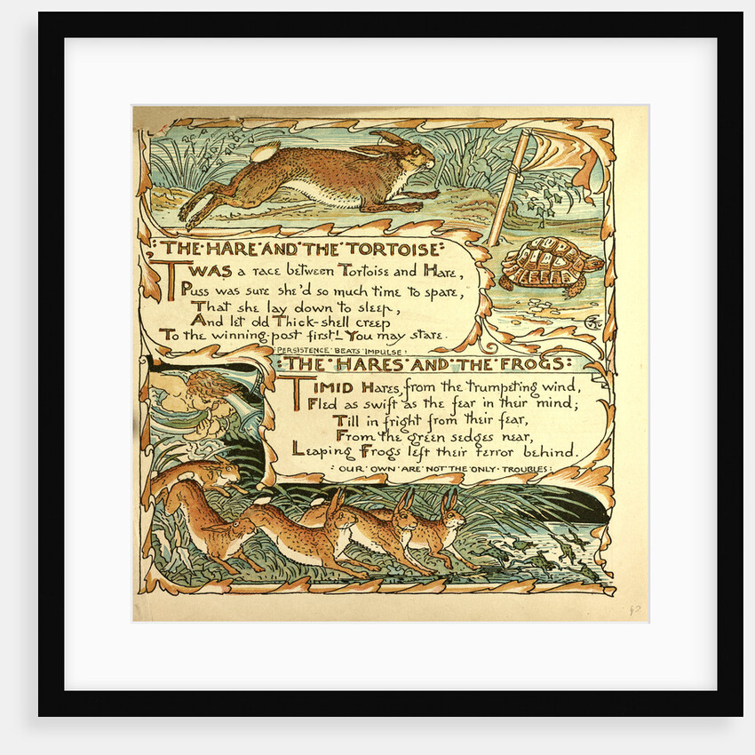 The Hare and the Tortoise the Hares and the Frogs by Anonymous
