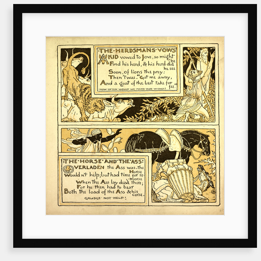 The Herdsman's Vows the Horse and the Ass by Anonymous