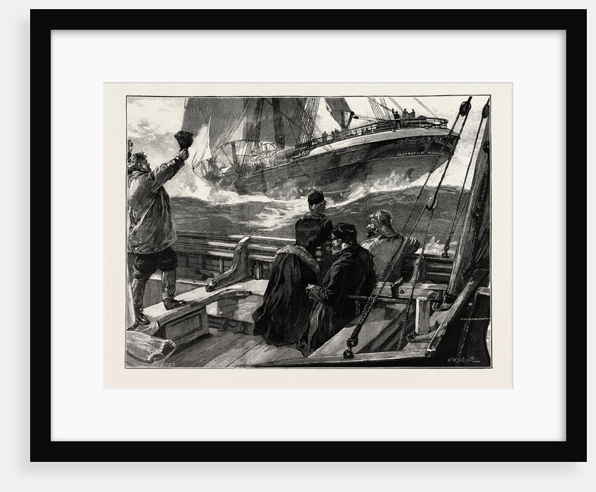 As the Clipper Stormed Past by Anonymous