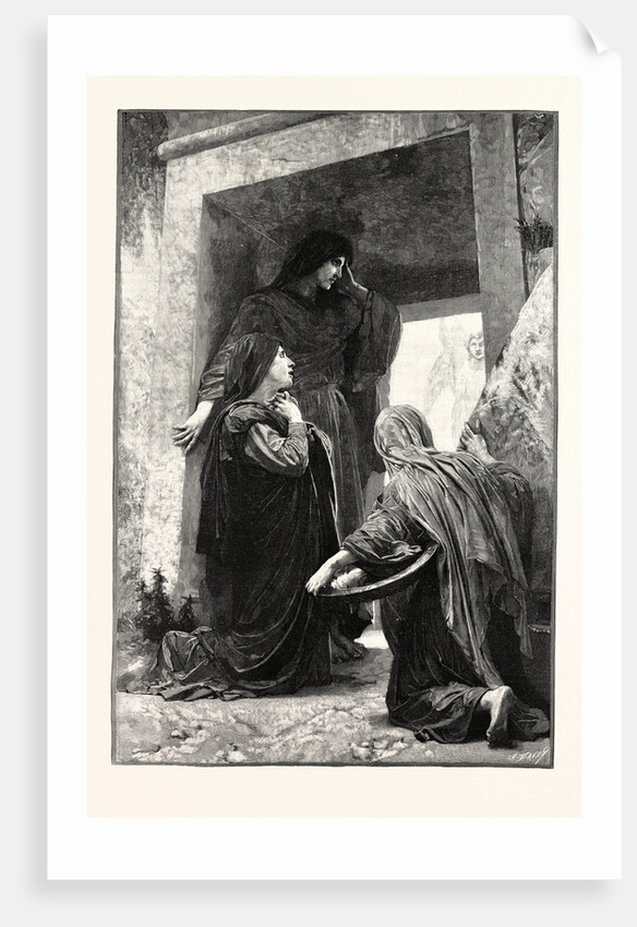 The Women at the Speulchre of Christ, in the Paris Salon 1890 by Anonymous