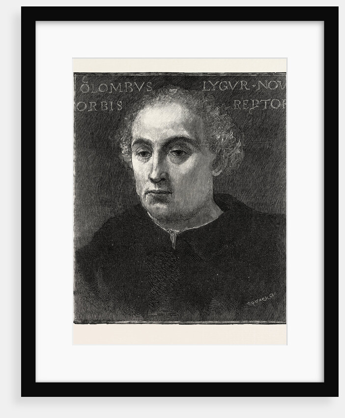 Portrait of Columbus, Discovered at Como by Anonymous