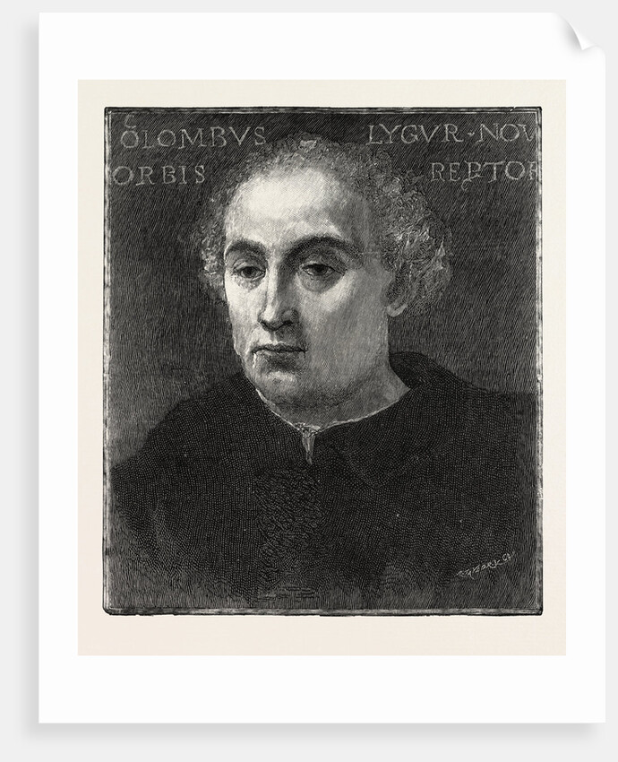 Portrait of Columbus, Discovered at Como by Anonymous