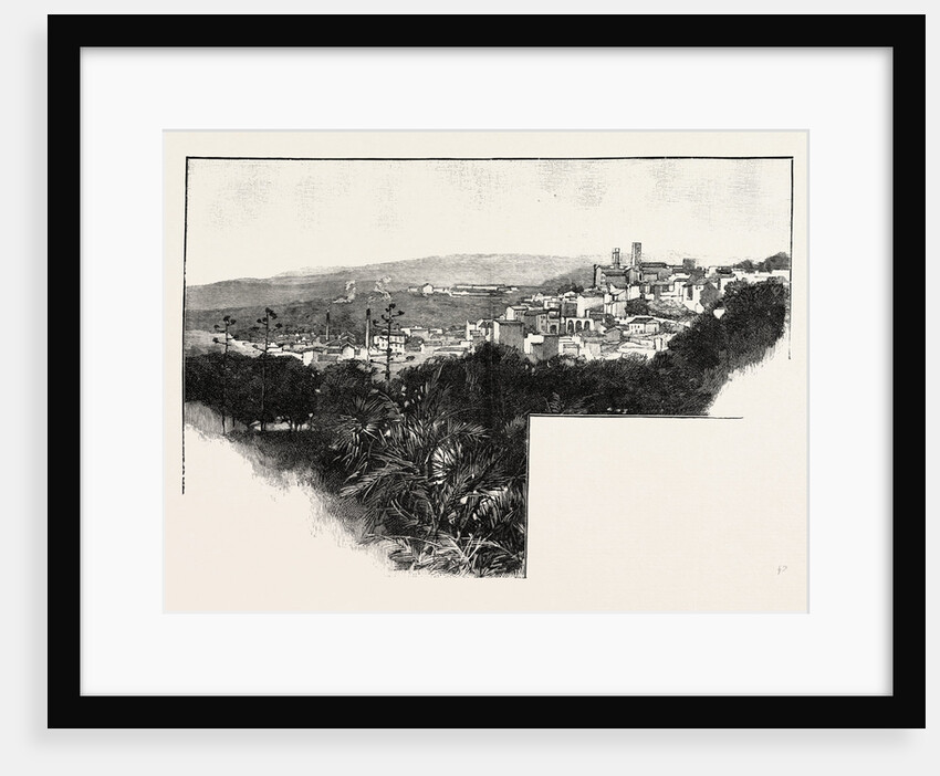 Grasse and Its Neighbourhood the Queen's Residence Near Cannes: Grasse from the Grand Hotel by Anonymous