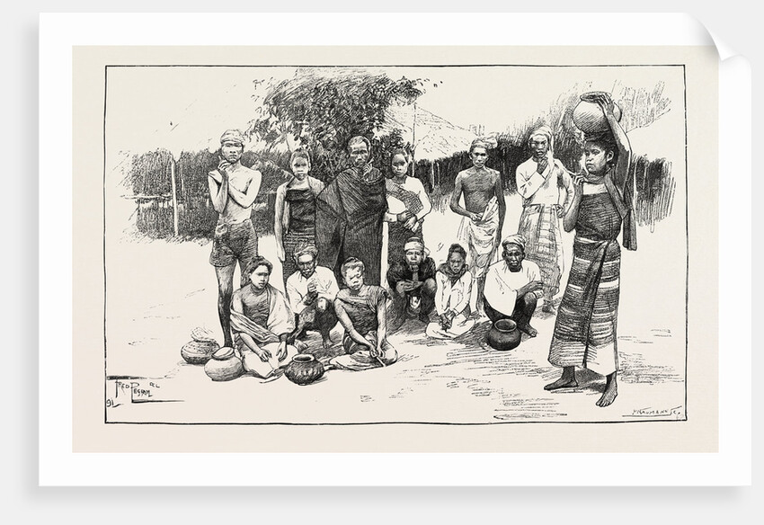 Types of Manipuris Manipur Eastern Frontier of India by Anonymous