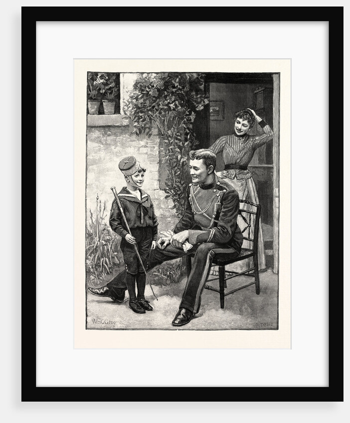 A Recruit for the Prince of Wales's Own. by Anonymous