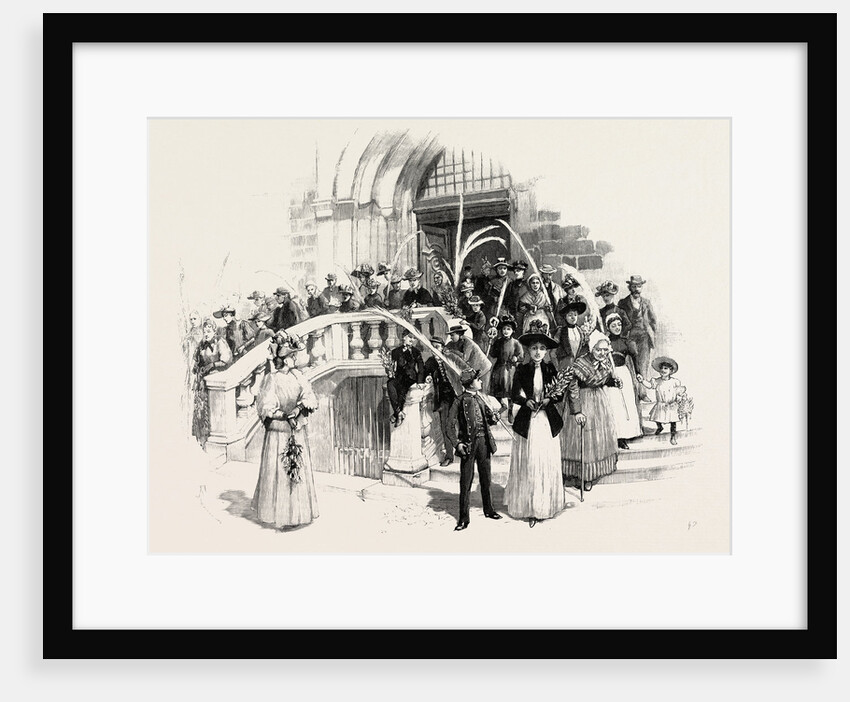 Palm Sunday at Grasse France by Anonymous