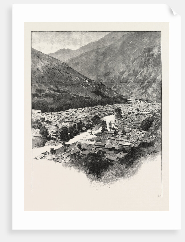 Ta-Chien-Lu a Mountain Village Altitude 8400 Feet. by Anonymous