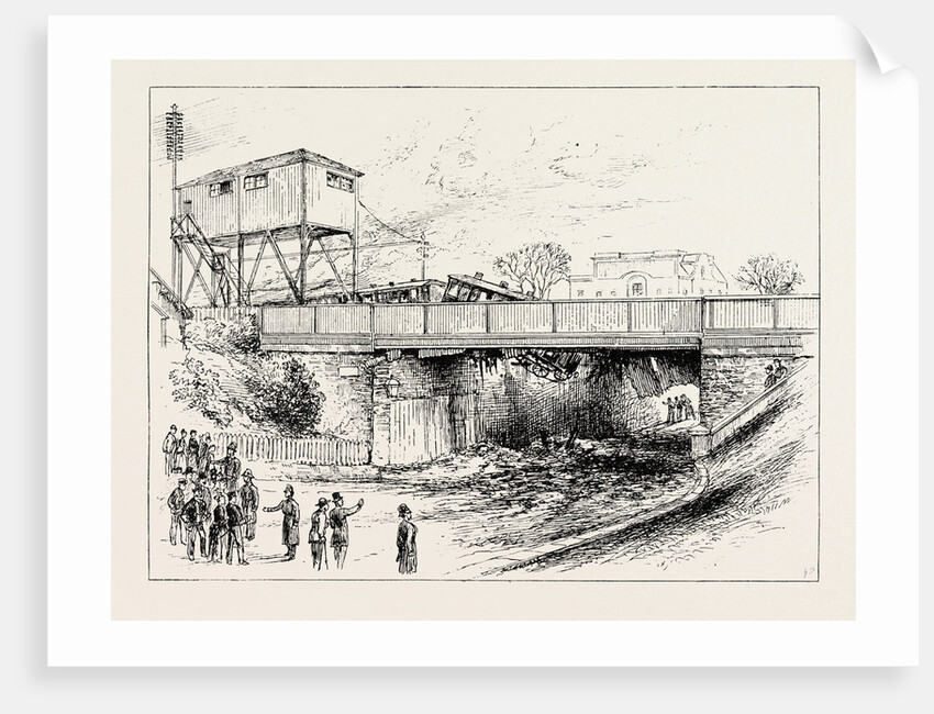 Accident to a Brighton Express Train at Norwood Junction by Anonymous