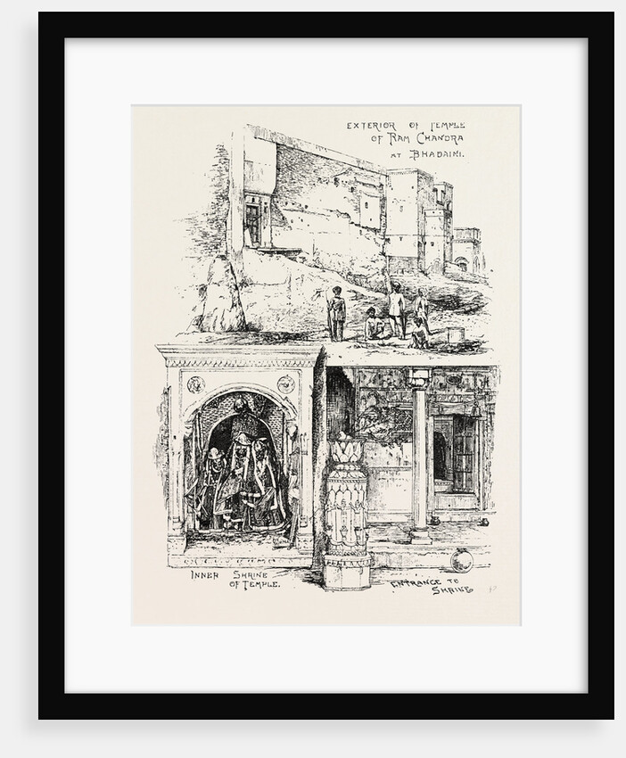 The Ram Chandra Temple at Benares by Anonymous
