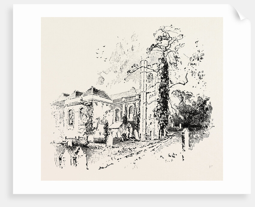 Handel's Church Near Edgware by Anonymous