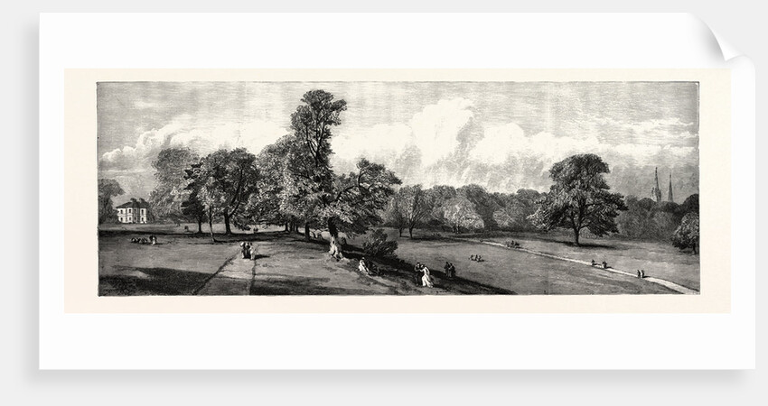 Visit of the Prince of Wales to Rotherham: Clifton Park by Anonymous