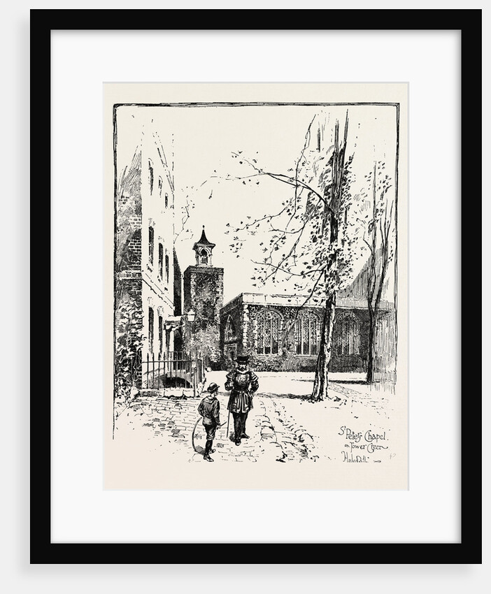 St. Peter's Chapel on Tower Green by Anonymous