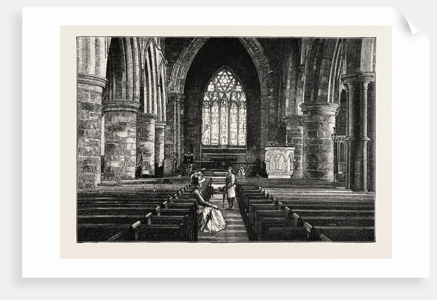 Scarborough Church: The Interior by Anonymous