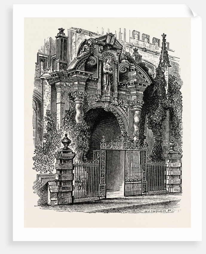 Porch of St. Mary's, Oxford by Anonymous