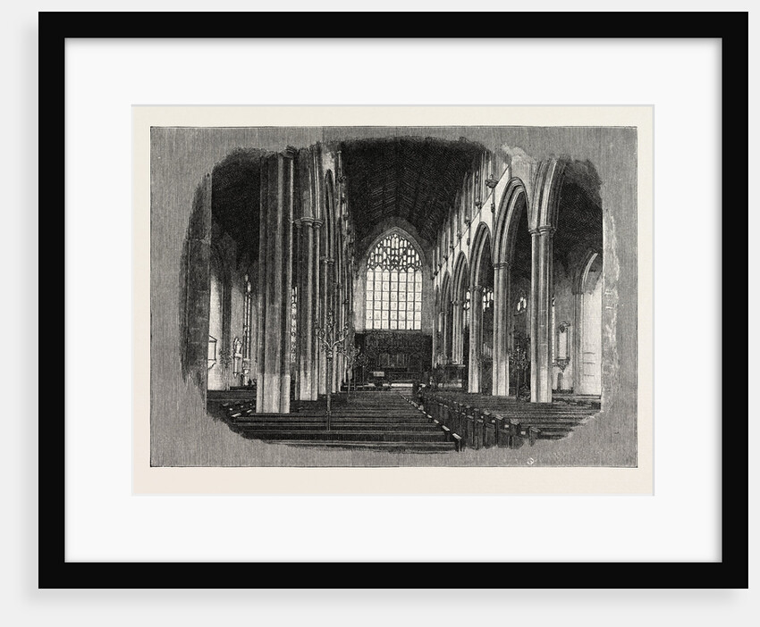 St. Peter's Mancroft: The Nave, Looking East by Anonymous