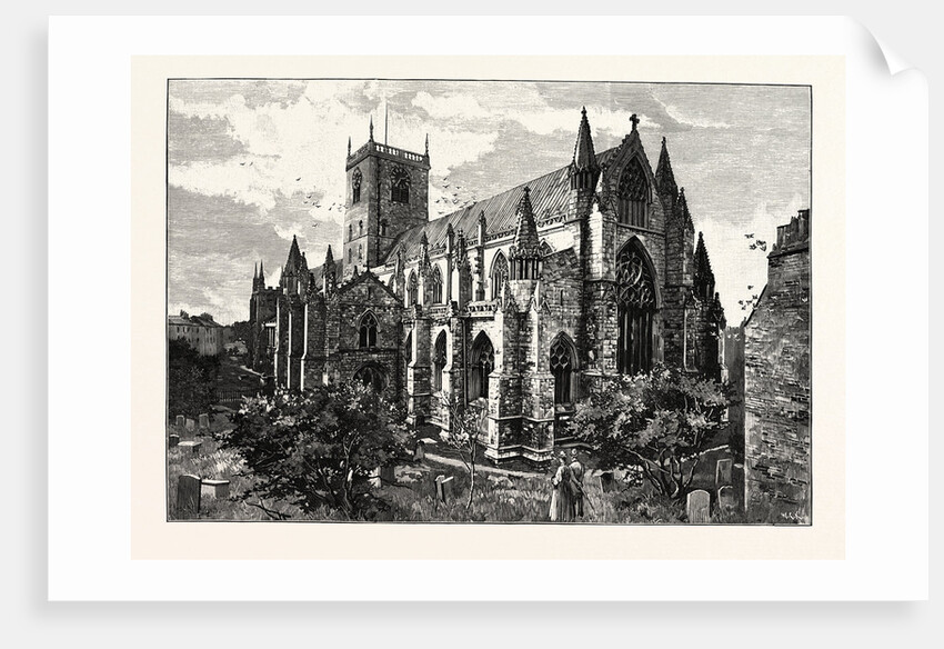 Selby Abbey, from the South East by Anonymous