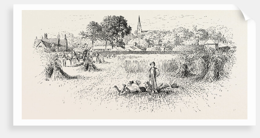 Distant View of Brixworth Church by Anonymous