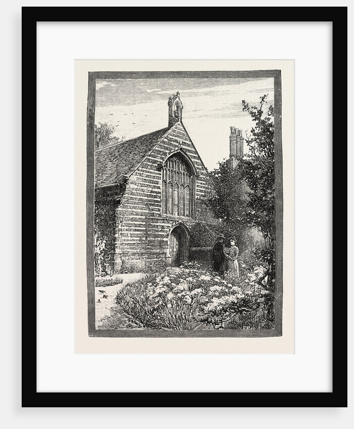 Bede-House, with Rectory Chimney. by Anonymous