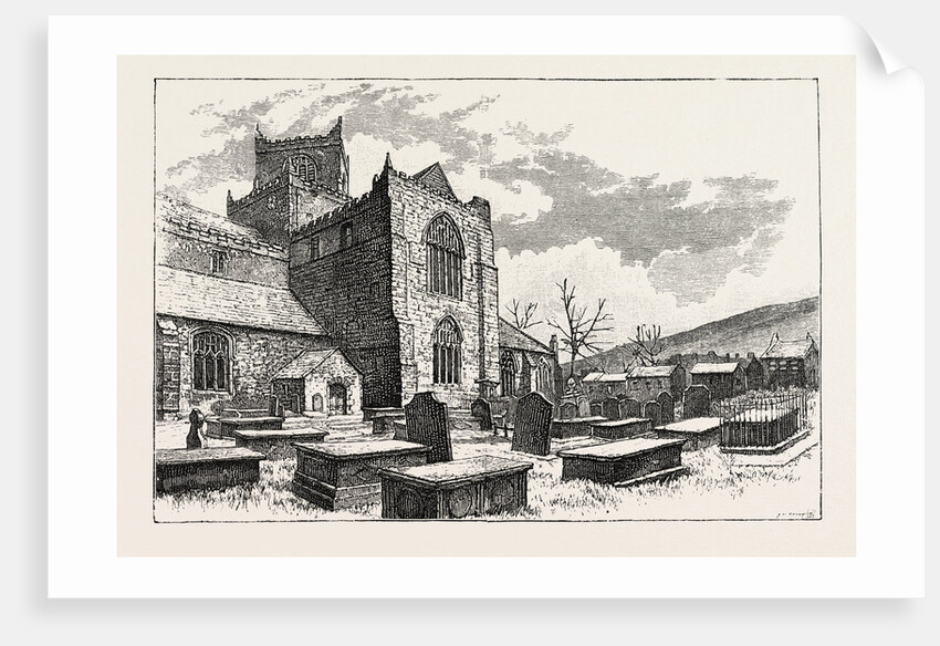 Cartmel Church, from the South by Anonymous