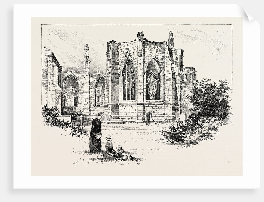 Howden, the Chapter House, from the South by Anonymous