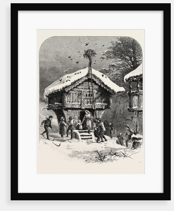 Celebrating Yule-Tide by Anonymous