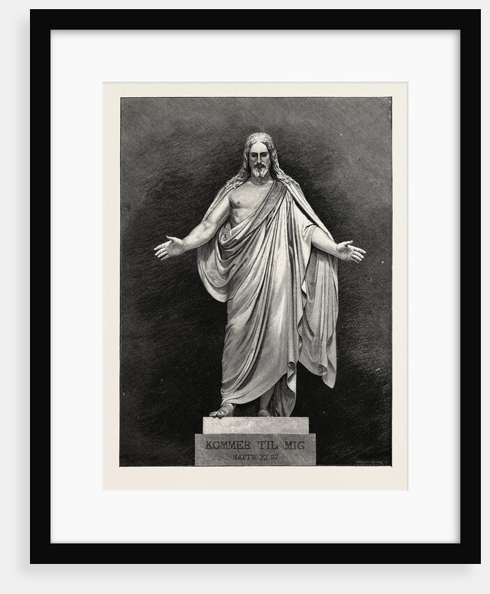 Thorwaldsen's Statue of the Saviour by Anonymous