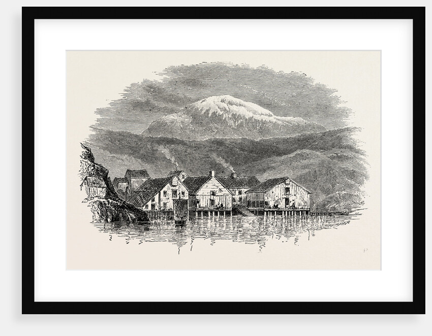 A Part of Christiansund Harbour by Anonymous