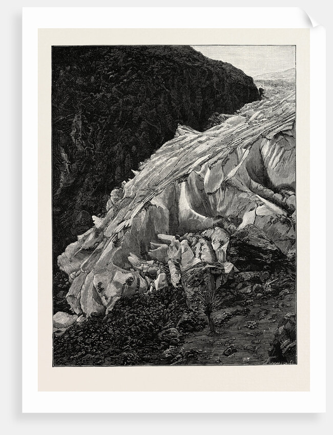 The Buarbae Glacier by Anonymous
