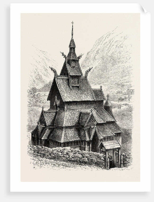 Borgund Church by Anonymous