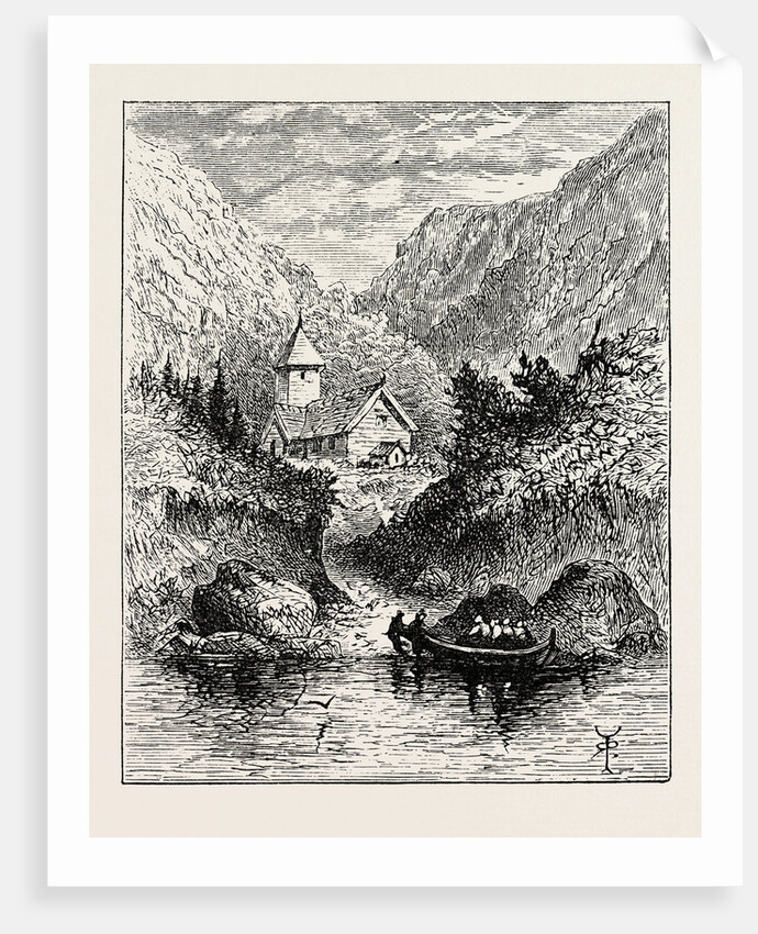 A Nook Near Christiania, Oslo by Anonymous