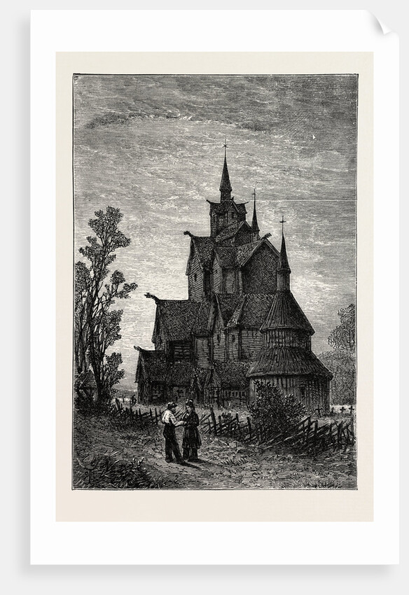 Hitterdal Church by Anonymous